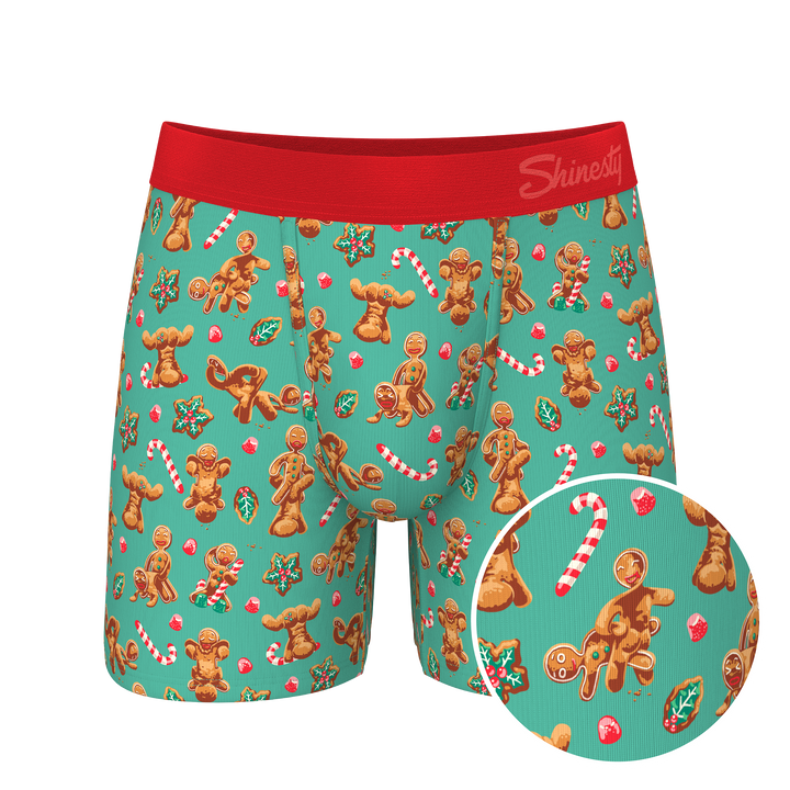The Ginger Rail | Gingerbread Ball Hammock® Pouch Boxer Briefs