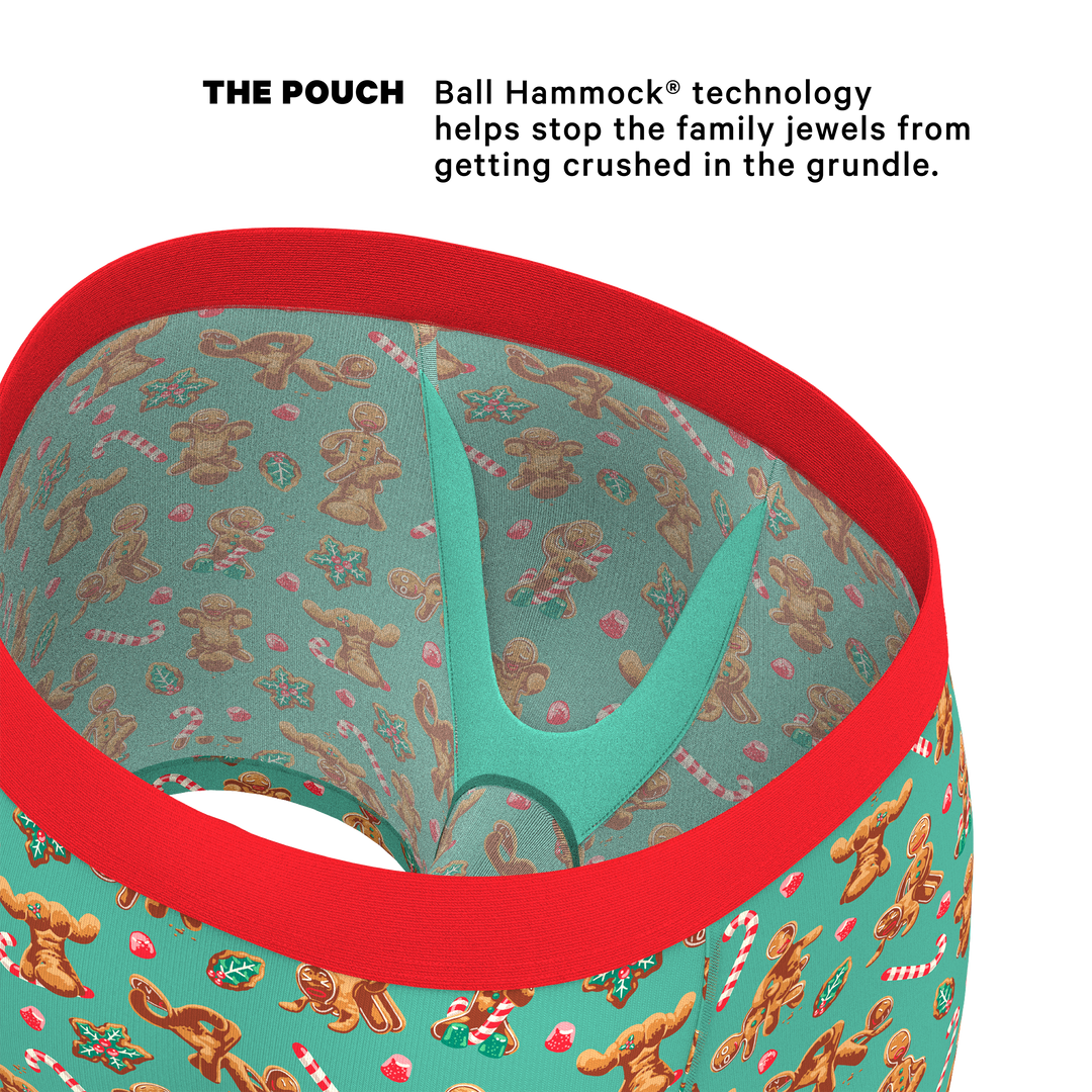 The Ginger Rail | Gingerbread Ball Hammock® Pouch Boxer Briefs