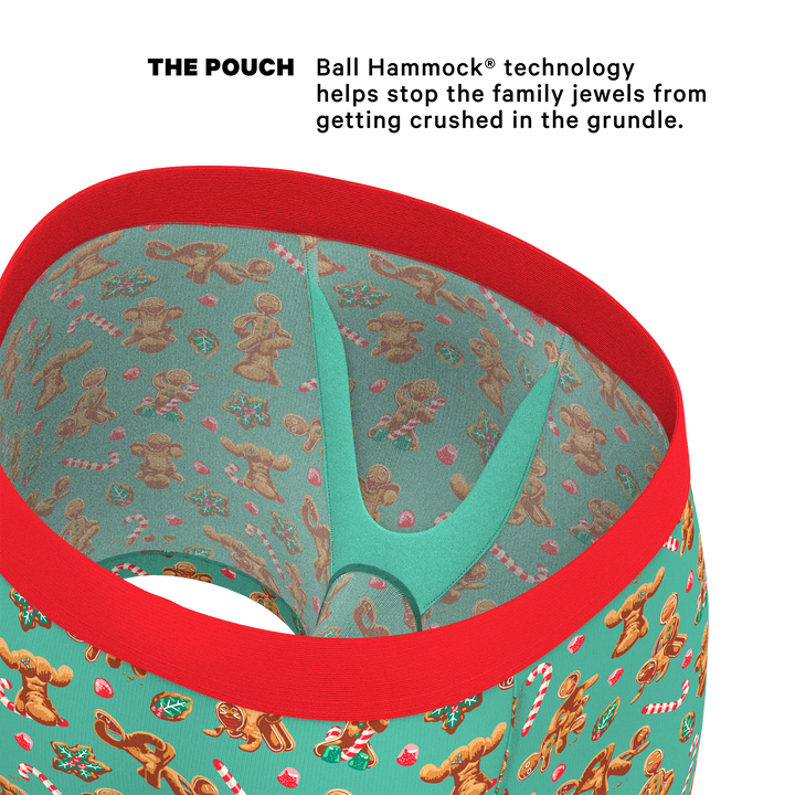 The Ginger Rail | Gingerbread Ball Hammock® Pouch Boxer Briefs
