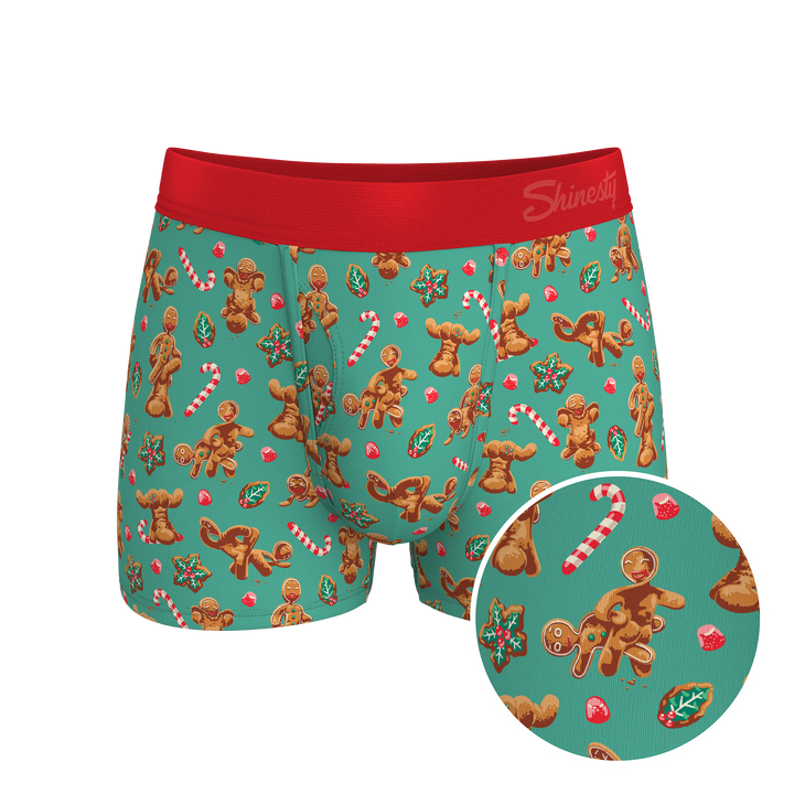 The Ginger Rail Gingerbread Trunks | Holiday Ball Hammock® Pouch Underwear