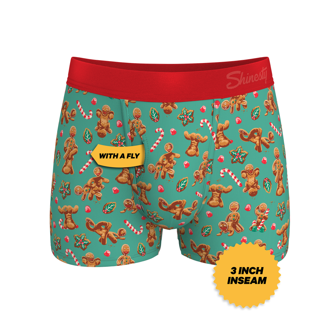 The Ginger Rail Gingerbread Trunks | Holiday Ball Hammock® Pouch Underwear