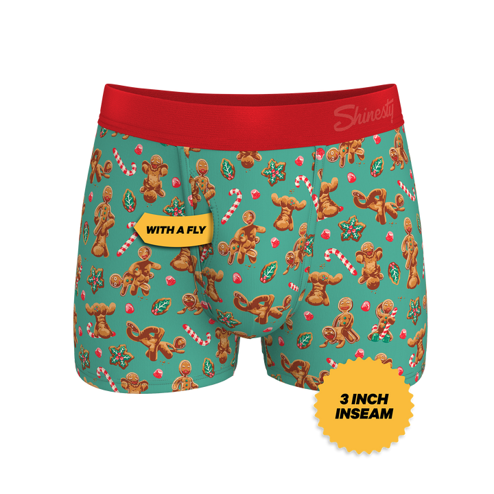 The Ginger Rail Gingerbread Trunks | Holiday Ball Hammock® Pouch Underwear