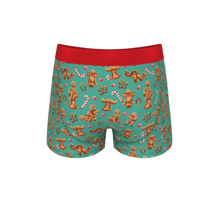 The Ginger Rail Gingerbread Trunks | Holiday Ball Hammock® Pouch Underwear