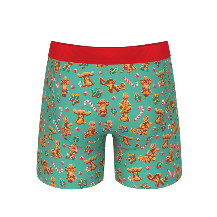 The Ginger Rail | Gingerbread Ball Hammock® Pouch Underwear With Fly