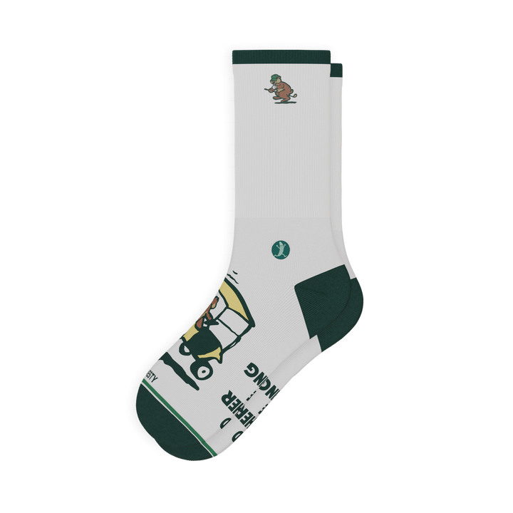 The Golpher | Golf Gopher Heel Hammock™ Crew Socks