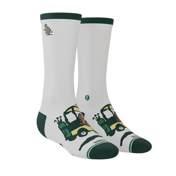 The Golpher | Golf Gopher Heel Hammock™ Crew Socks