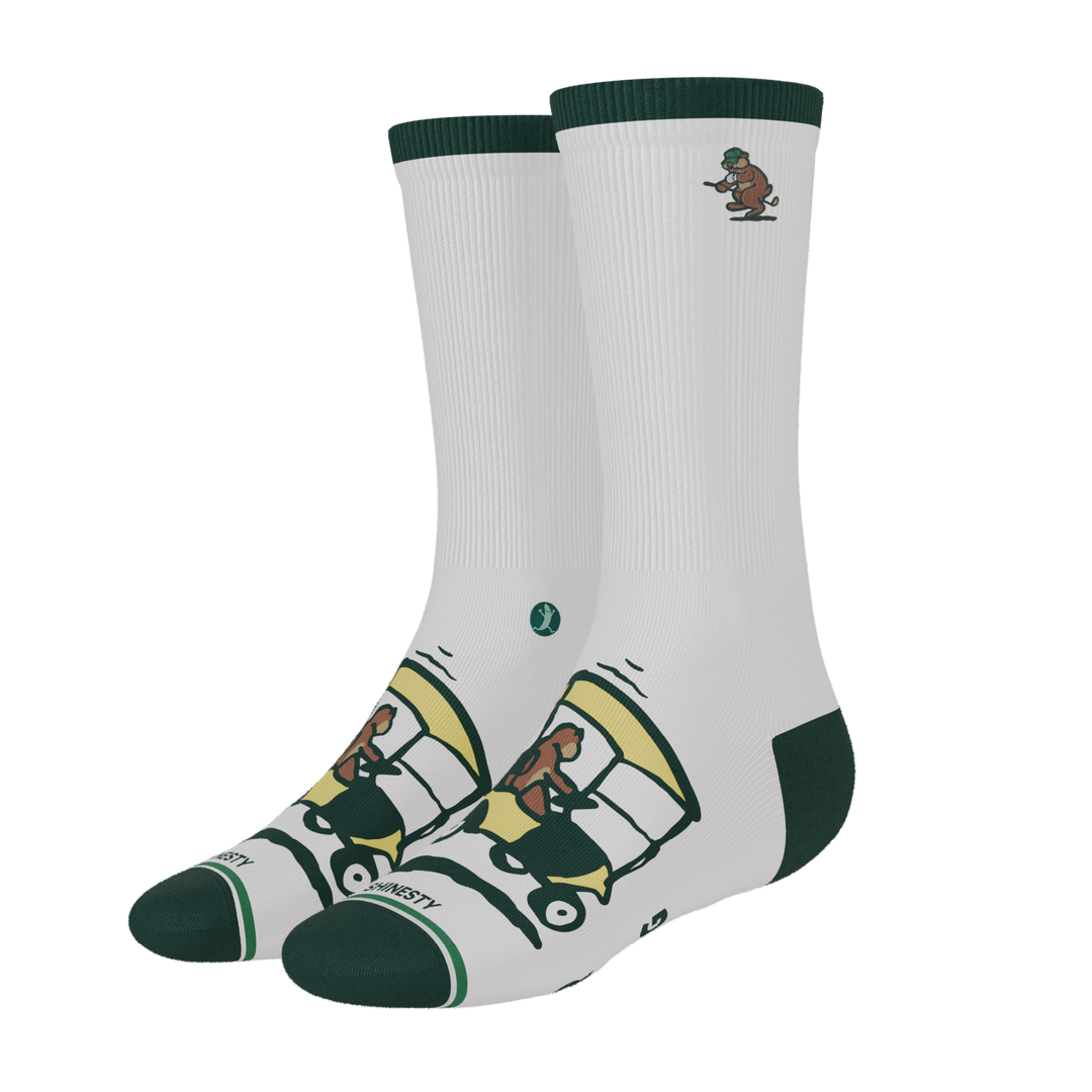 The Golpher | Golf Gopher Heel Hammock™ Crew Socks