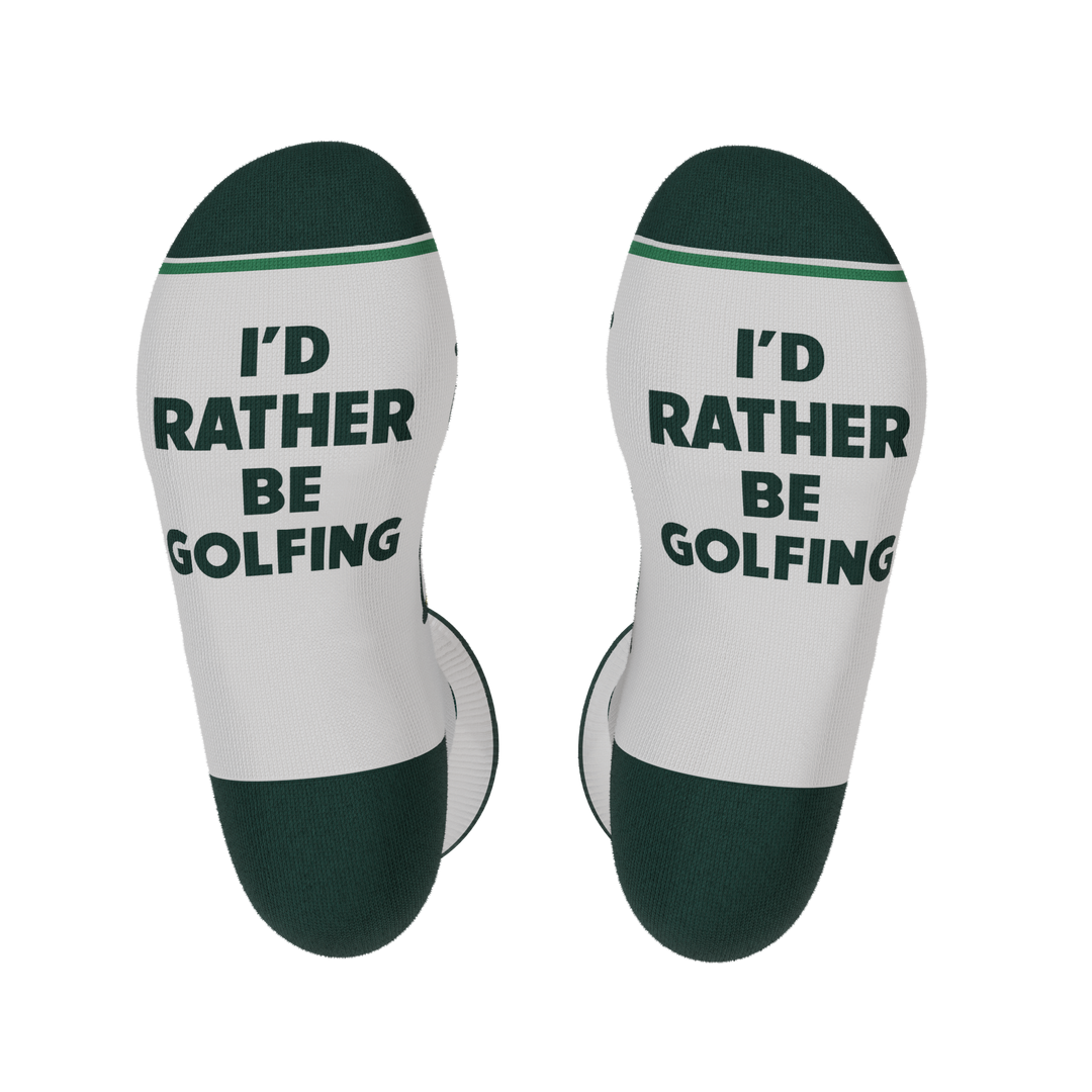 The Golpher | Golf Gopher Heel Hammock™ Crew Socks