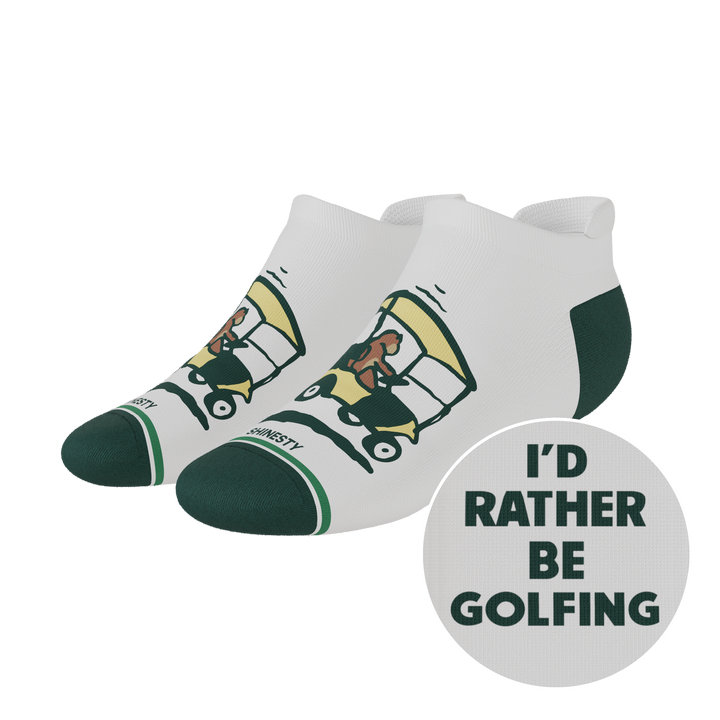 The Golpher | Golf Gopher Heel Hammock™ Ankle Socks