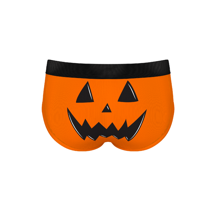 Shinesty "The Good Gourd" Jack O' Lantern Print Ball Hammock® Pouch Underwear Briefs