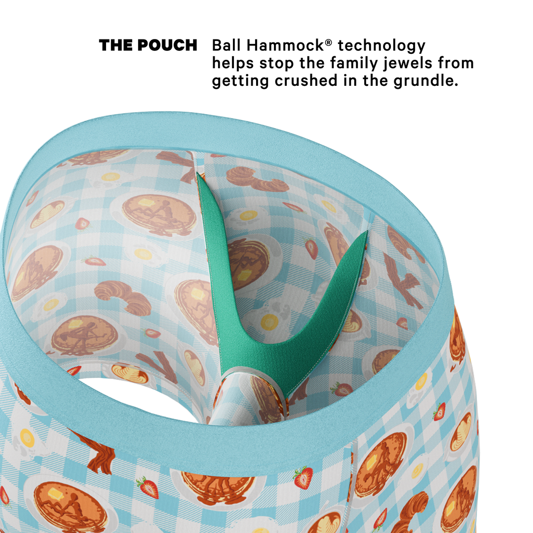 The Good Moaning Naughty Breakfast Ball Hammock® Pouch Underwear by Shinesty