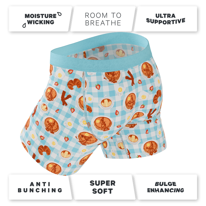 The Good Moaning Naughty Breakfast Ball Hammock® Pouch Underwear by Shinesty