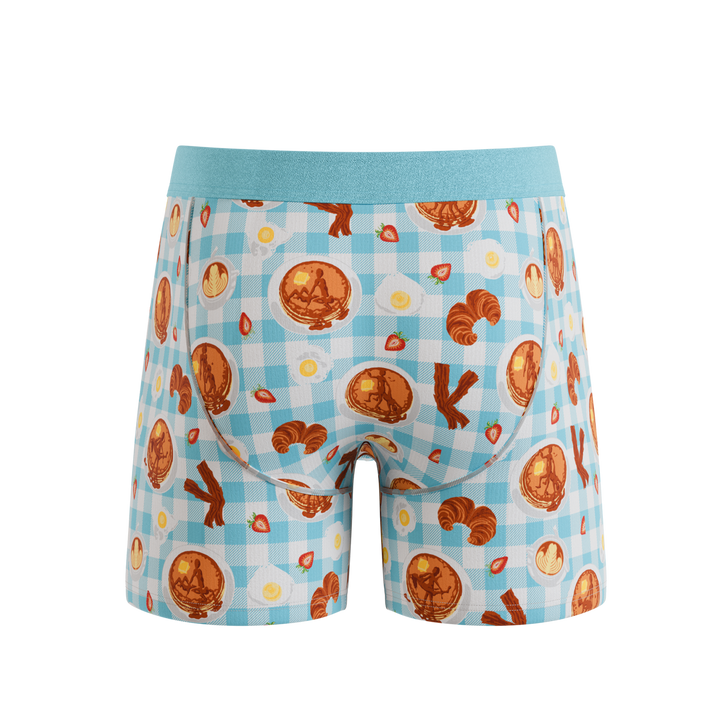 The Good Moaning Naughty Breakfast Ball Hammock® Pouch Underwear by Shinesty