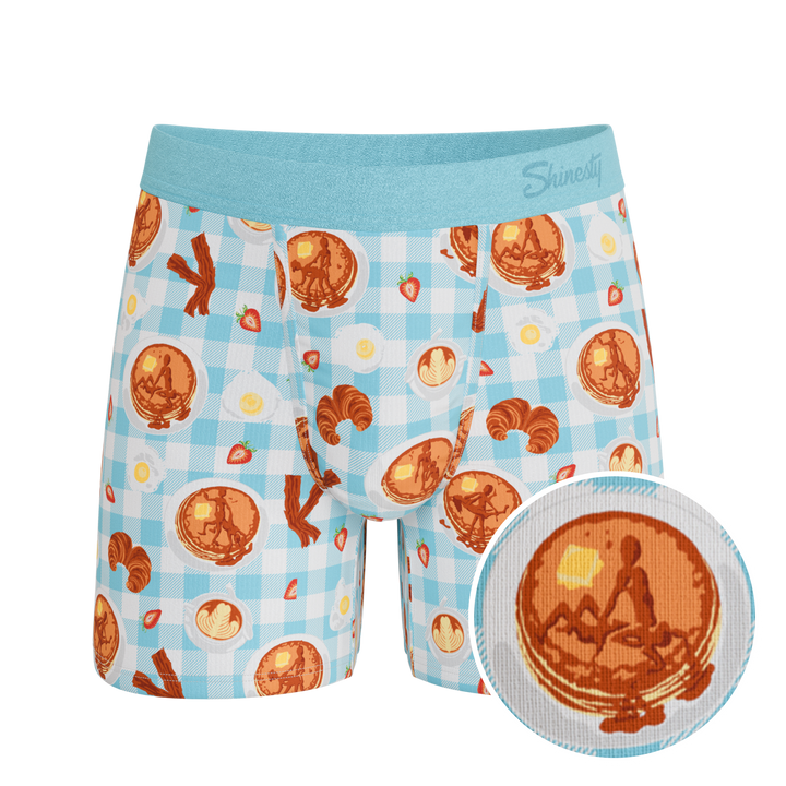 The Good Moaning Naughty Breakfast Ball Hammock® Pouch Underwear by Shinesty