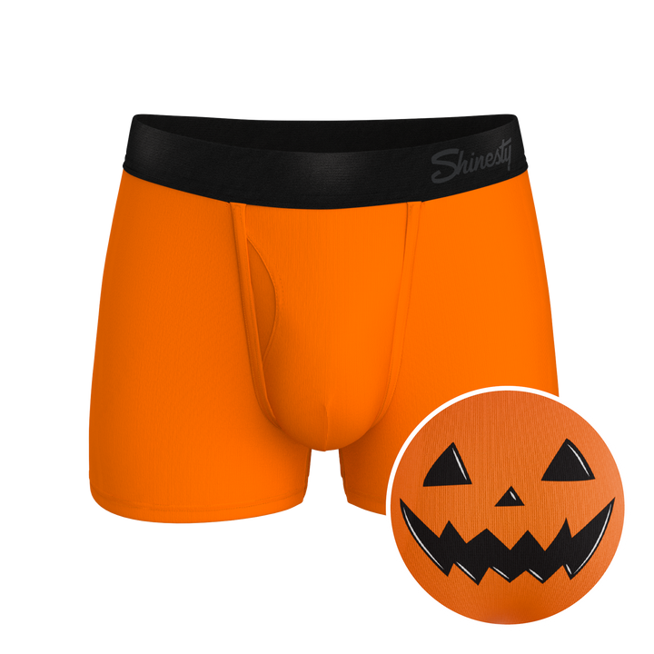 Shinesty "Good Gourd" Jack O' Lantern Ball Hammock® Trunks Underwear