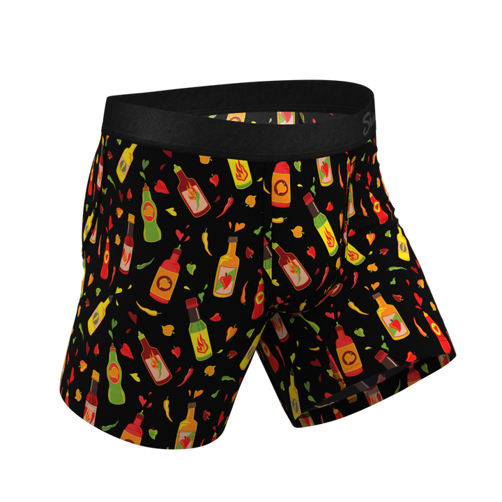 The Gotcha Sriracha | Hot Sauce Ball Hammock® Pouch Underwear