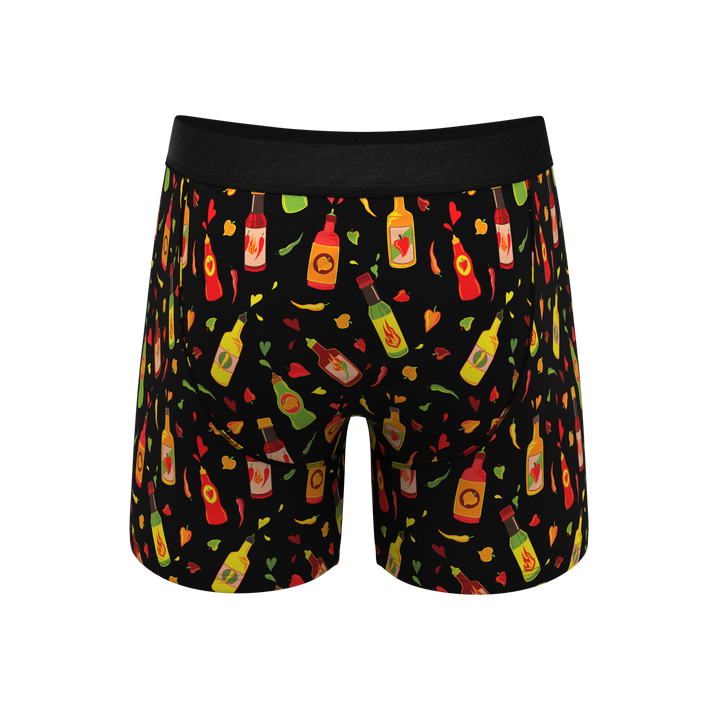 The Gotcha Sriracha | Hot Sauce Ball Hammock® Pouch Underwear