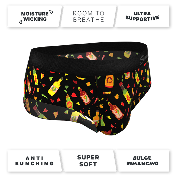 The Gotcha Sriracha | Hot Sauce Ball Hammock® Pouch Underwear Briefs