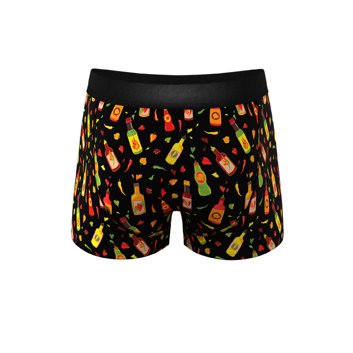 The Gotcha Sriracha | Hot Sauce Ball Hammock® Pouch Trunks Underwear