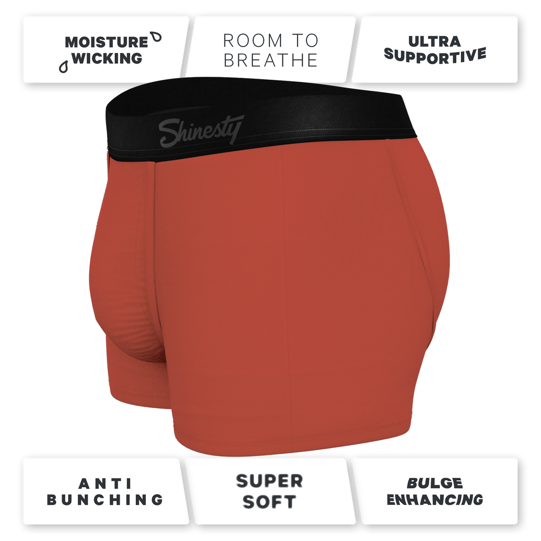 The Gotta Terracotta | Terracotta Orange Ball Hammock® Pouch Trunks Underwear