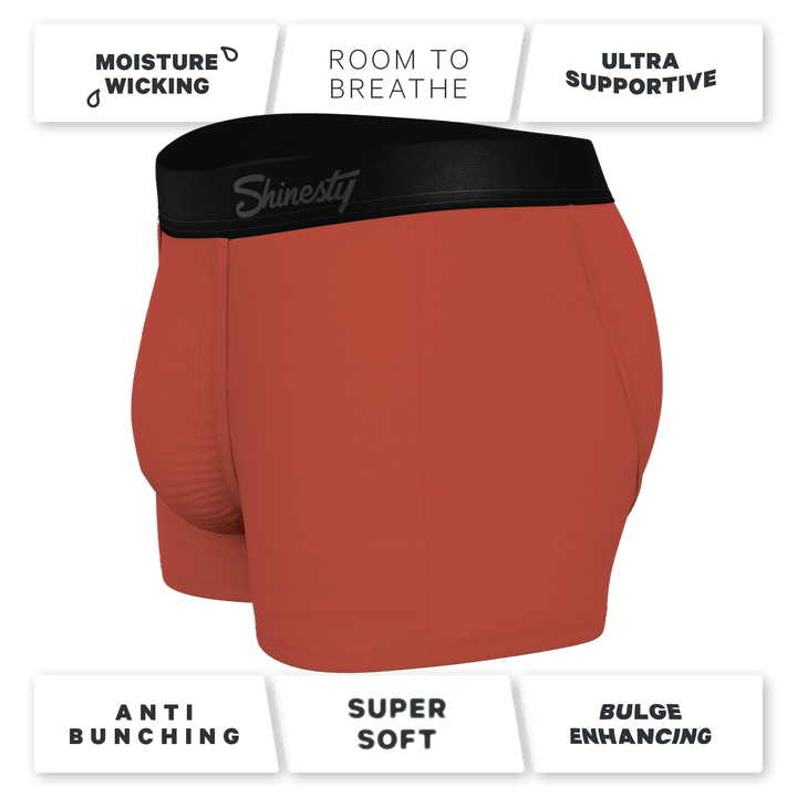 The Gotta Terracotta | Terracotta Orange Ball Hammock® Pouch Trunks Underwear