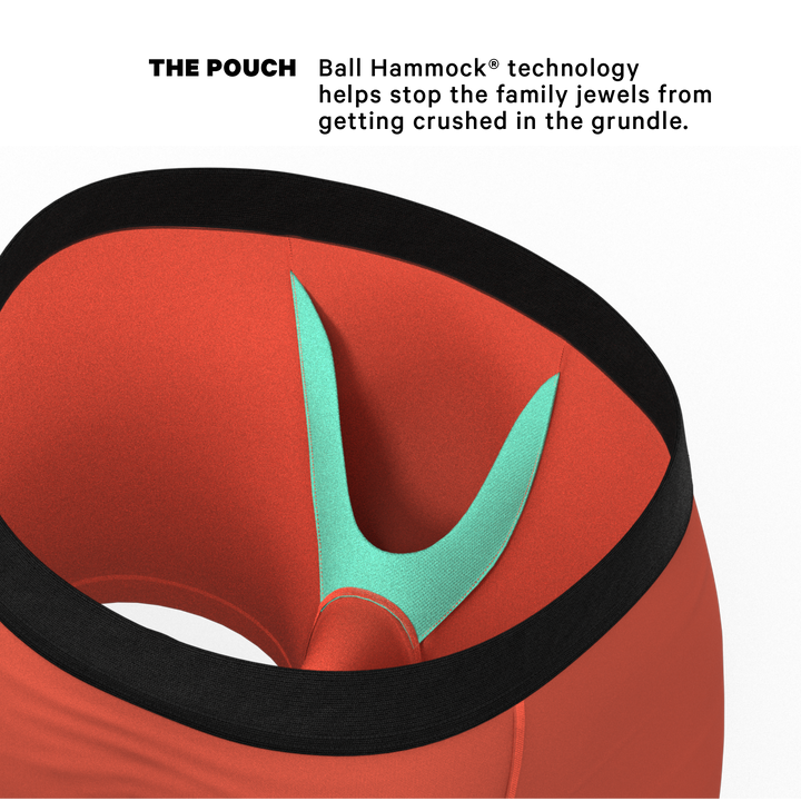 Shinesty Gotta Terracotta Orange Ball Hammock® Pouch Underwear