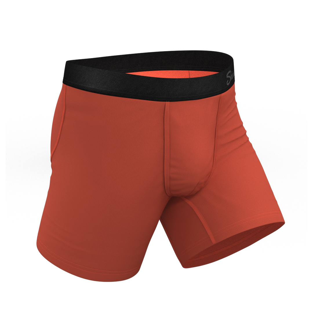 Shinesty Gotta Terracotta Orange Ball Hammock® Pouch Underwear