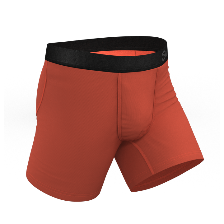 Shinesty Gotta Terracotta Orange Ball Hammock® Pouch Underwear