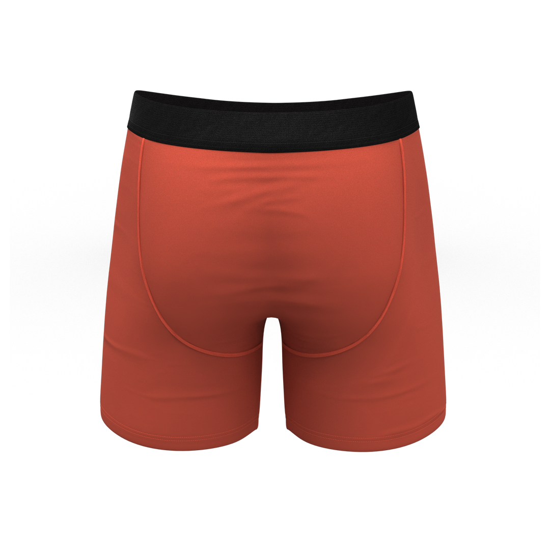 Shinesty Gotta Terracotta Orange Ball Hammock® Pouch Underwear