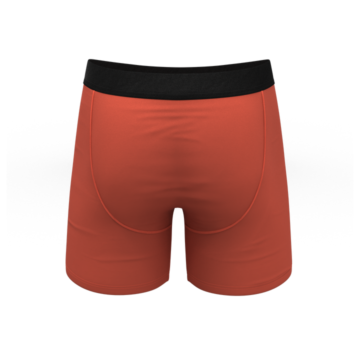 Shinesty Gotta Terracotta Orange Ball Hammock® Pouch Underwear