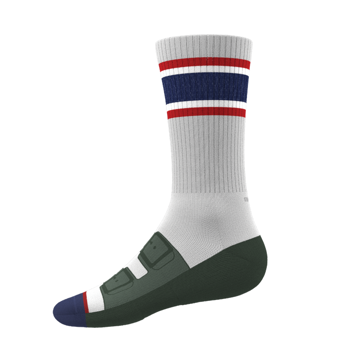 The Granola | Strap Sandal Heel Hammock™ Crew Socks