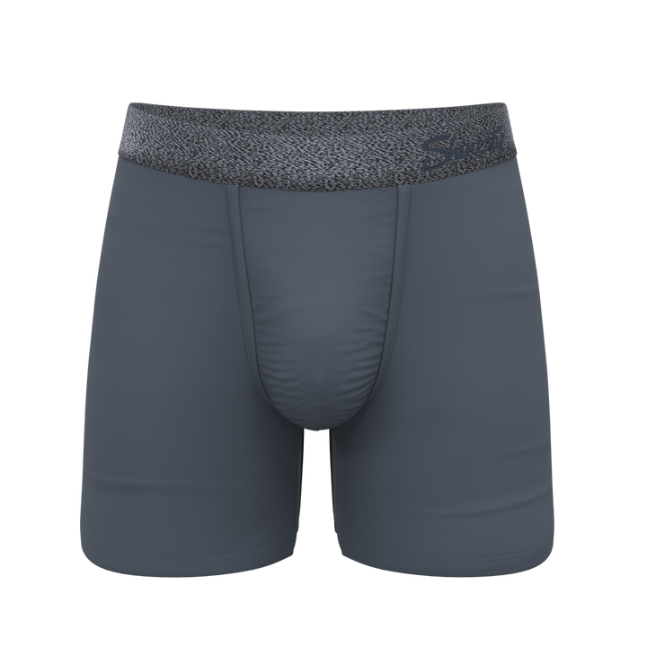 Shinesty "Graphite" Tonal Grey Ball Hammock® Pouch Boxer Briefs