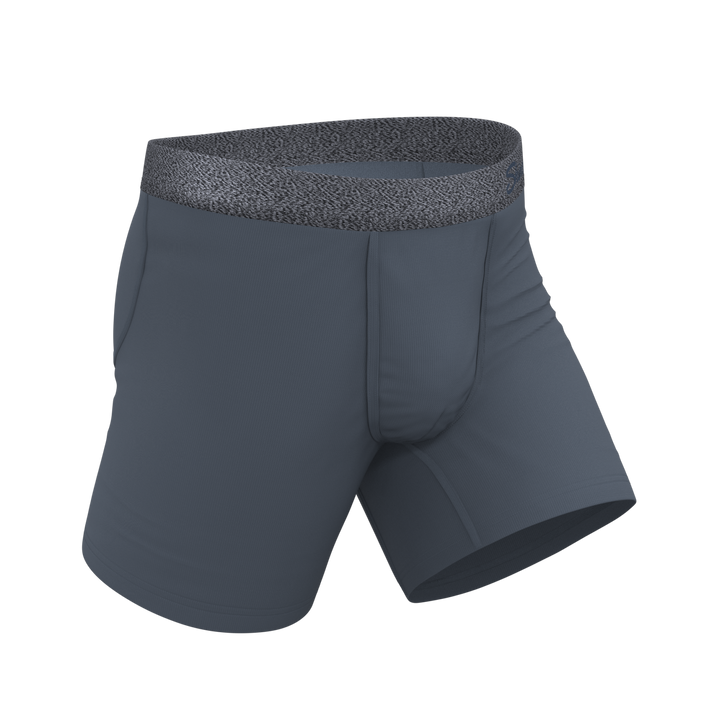 Shinesty "Graphite" Tonal Grey Ball Hammock® Pouch Boxer Briefs