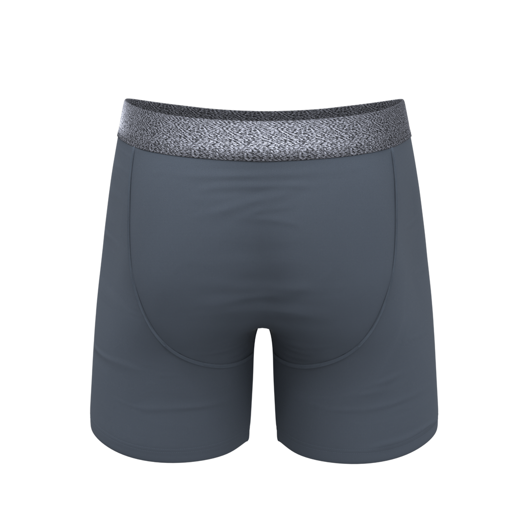 Shinesty "Graphite" Tonal Grey Ball Hammock® Pouch Boxer Briefs