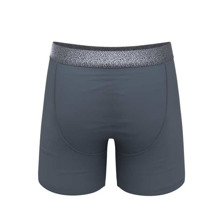 Shinesty "Graphite" Tonal Grey Ball Hammock® Pouch Boxer Briefs
