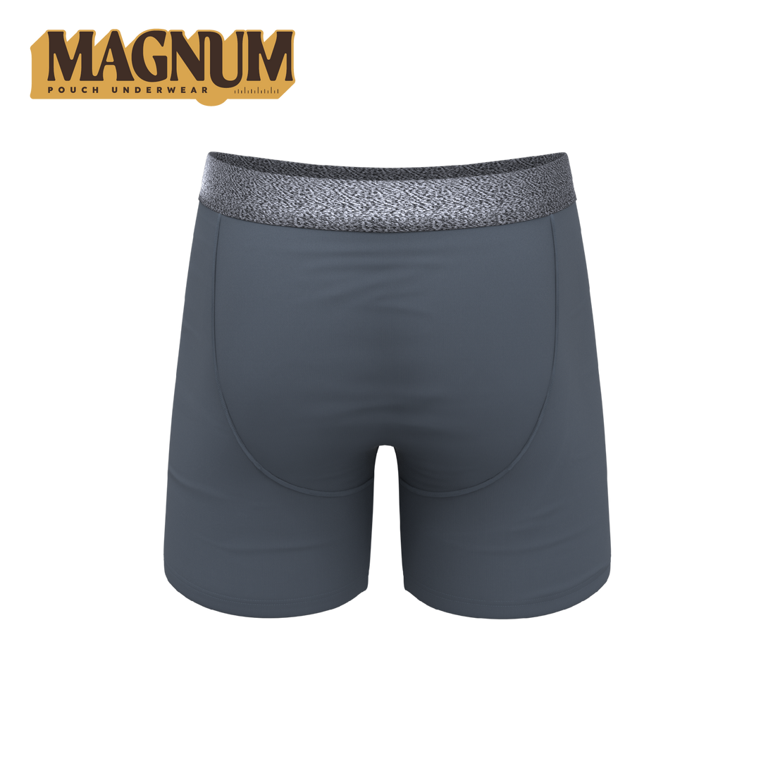 Shinesty Graphite Tonal Grey Ball Hammock® Magnum Big Pouch Underwear