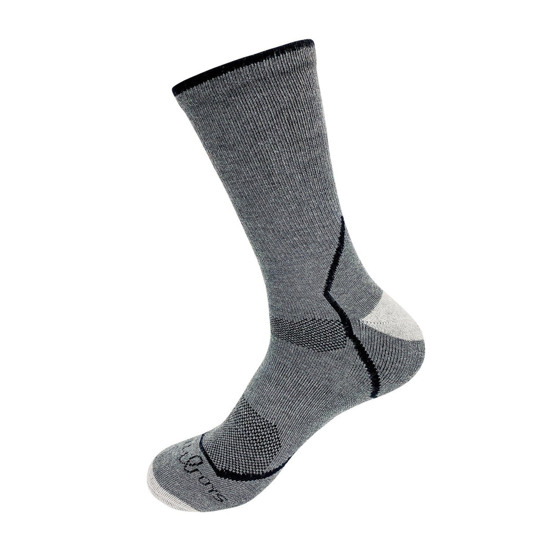 Bamboo Terry Crew Socks - 2 Pairs