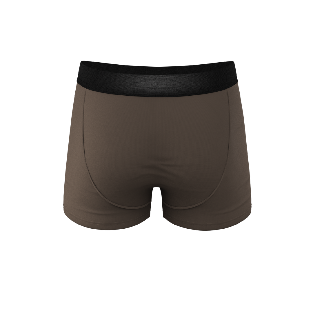 Shinesty "The Grey's Growl" Wolf Print Ball Hammock® Pouch Trunks Underwear