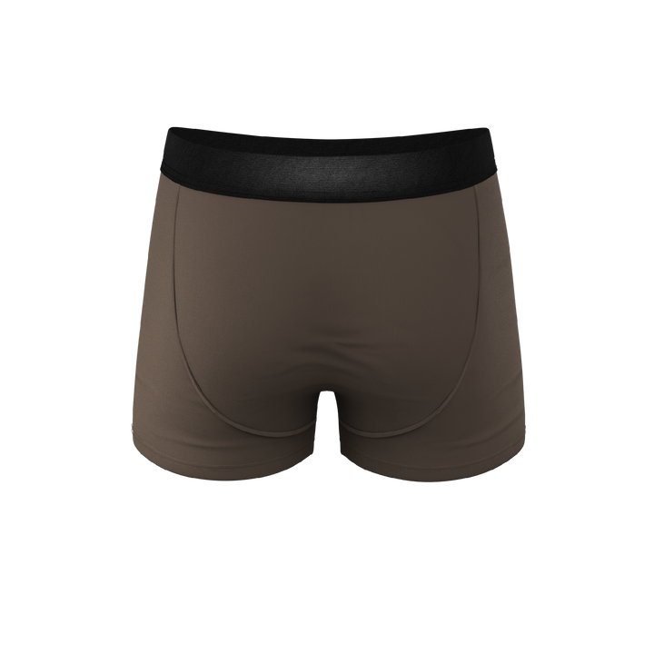 Shinesty "The Grey's Growl" Wolf Print Ball Hammock® Pouch Trunks Underwear