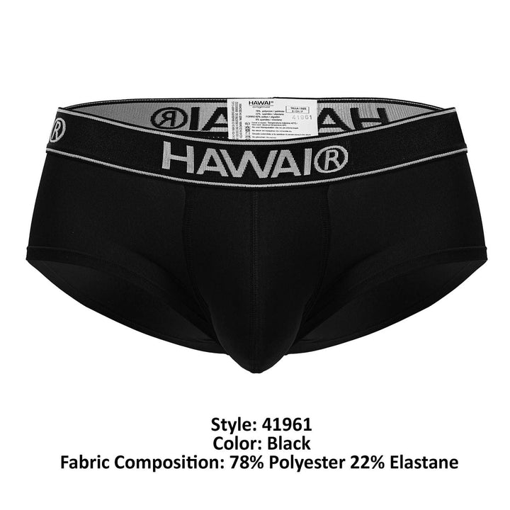 HAWAIR Microfiber Men's Bikini Brief in Black – men's briefs