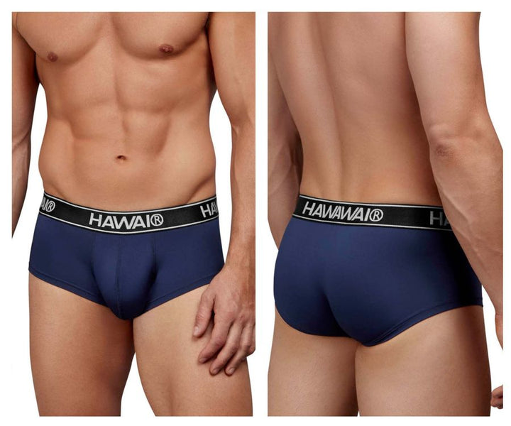 HAWAIR Microfiber Men's Bikini Brief in Dark Blue – men's briefs