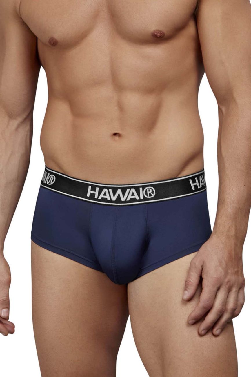 HAWAIR Microfiber Men's Bikini Brief in Dark Blue – men's briefs