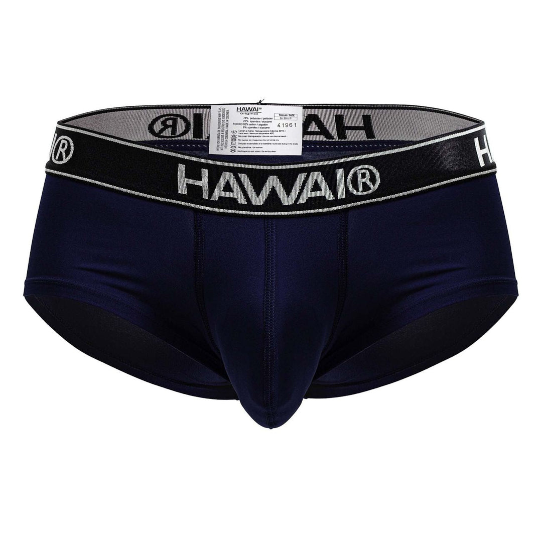 HAWAIR Microfiber Men's Bikini Brief in Dark Blue – men's briefs