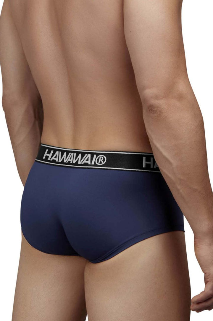 HAWAIR Microfiber Men's Bikini Brief in Dark Blue – men's briefs