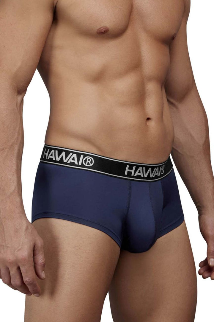 HAWAIR Microfiber Men's Bikini Brief in Dark Blue – men's briefs