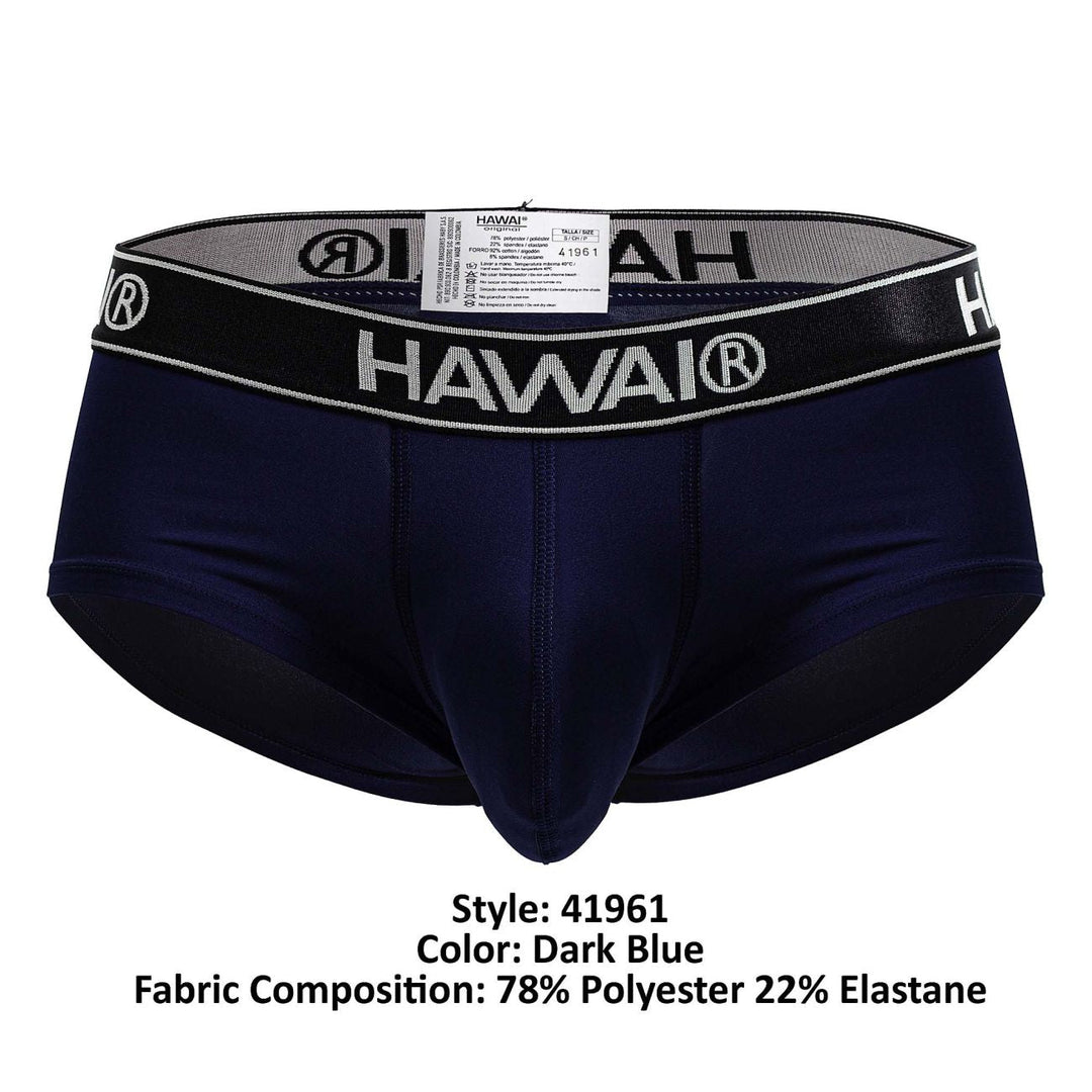 HAWAIR Microfiber Men's Bikini Brief in Dark Blue – men's briefs