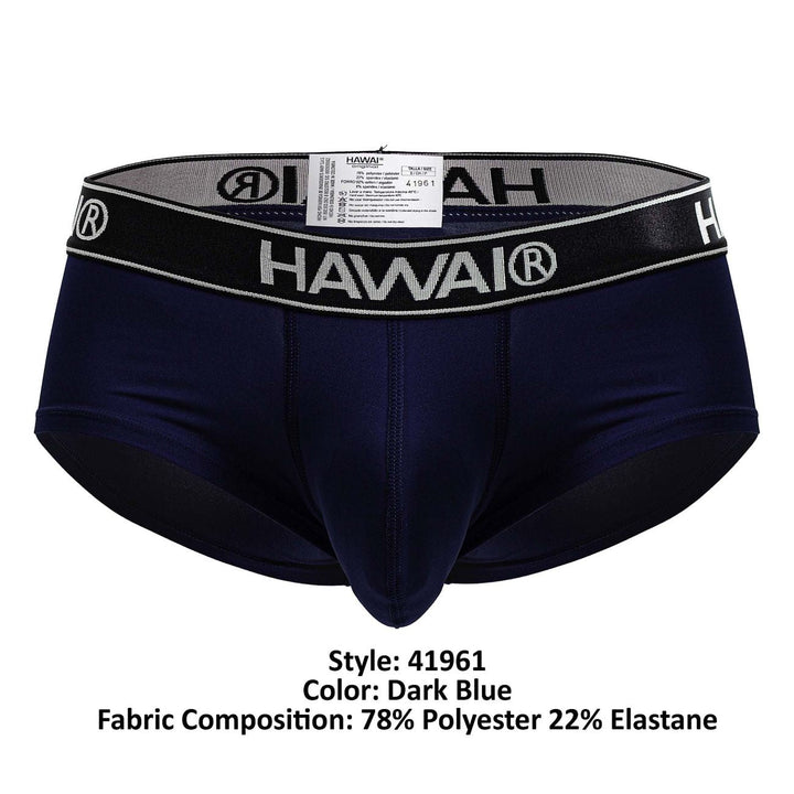 HAWAIR Microfiber Men's Bikini Brief in Dark Blue – men's briefs
