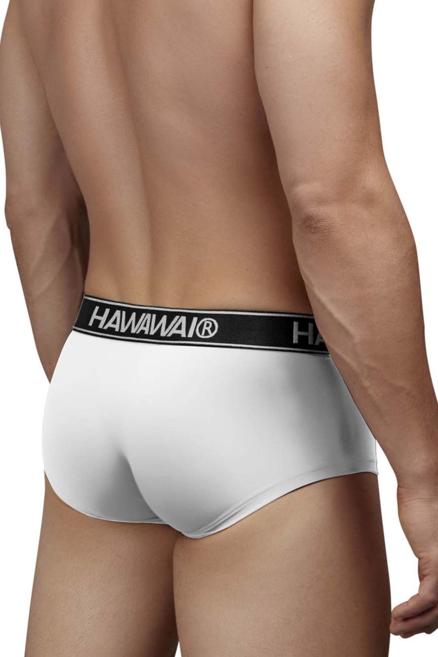 HAWAIR Microfiber Men's Bikini Brief in White – men's briefs