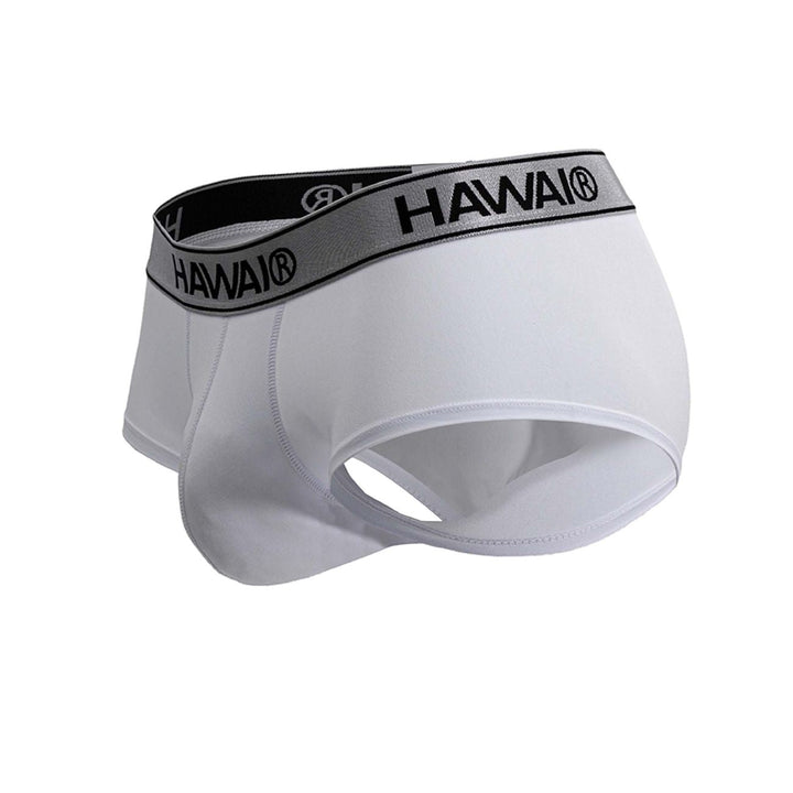 HAWAIR Microfiber Men's Bikini Brief in White – men's briefs