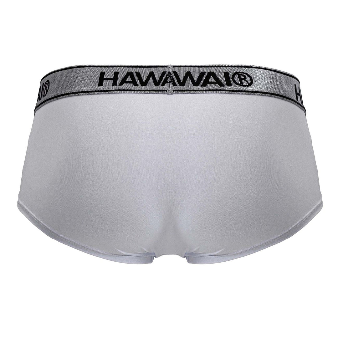 HAWAIR Microfiber Men's Bikini Brief in White – men's briefs